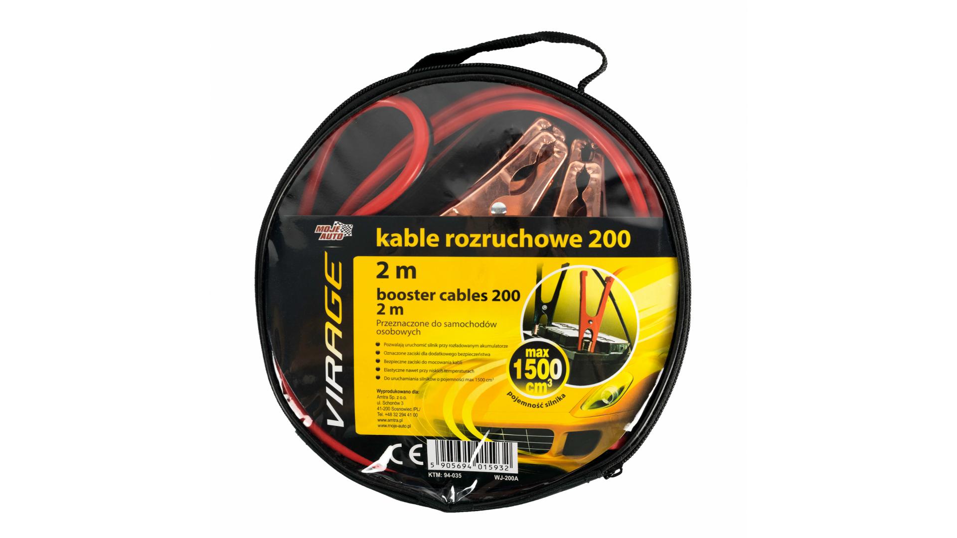 STARTERKABEL 200A 2,0M