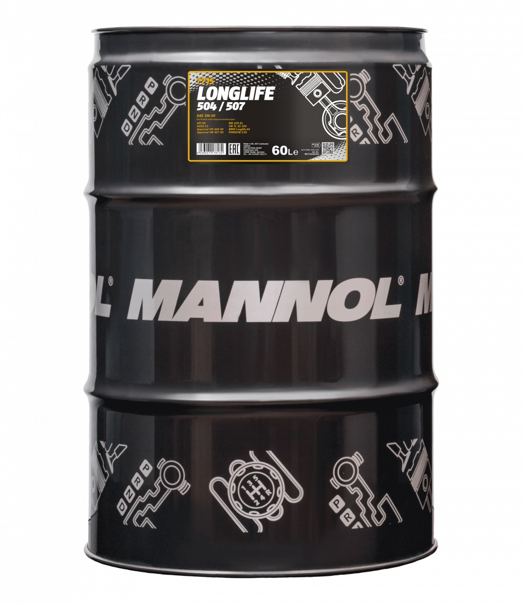 MANNOL Longlife 504/507 5W-30 7715 60L
